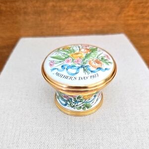 Halcyon Days Mother's Day 1977 Trinket Box